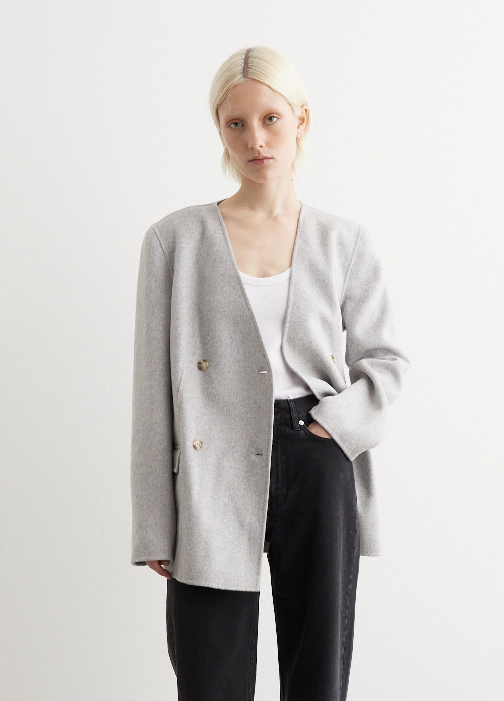 Wool Cashmere Blazer