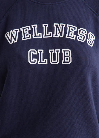 Sporty & Rich Wellness Club Crewneck Sweatshirt cheapest