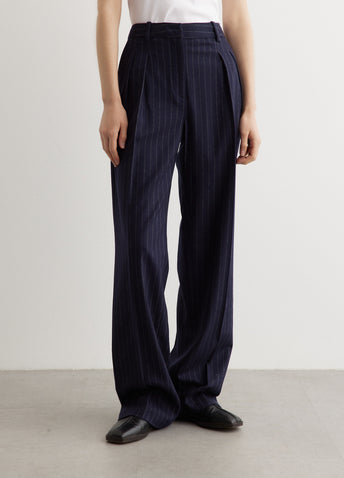 Wide Leg Striped Pants