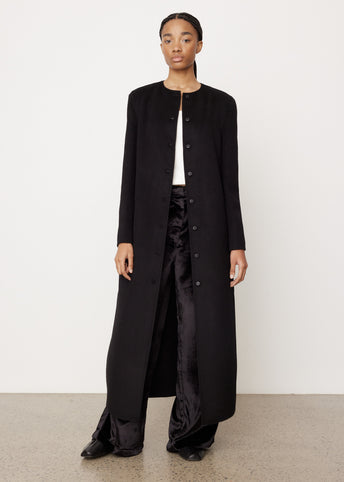 Long Wool Cashmere Coat