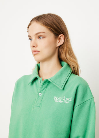 Country Club Polo Sweatshirt