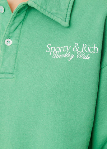 Country Club Polo Sweatshirt