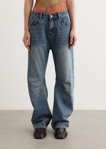 Darted Leg Jeans