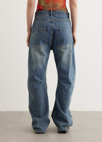 Darted Leg Jeans