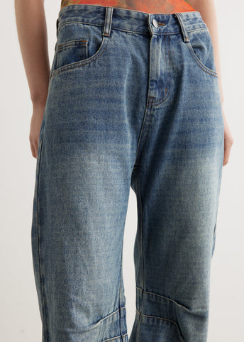 Darted Leg Jeans