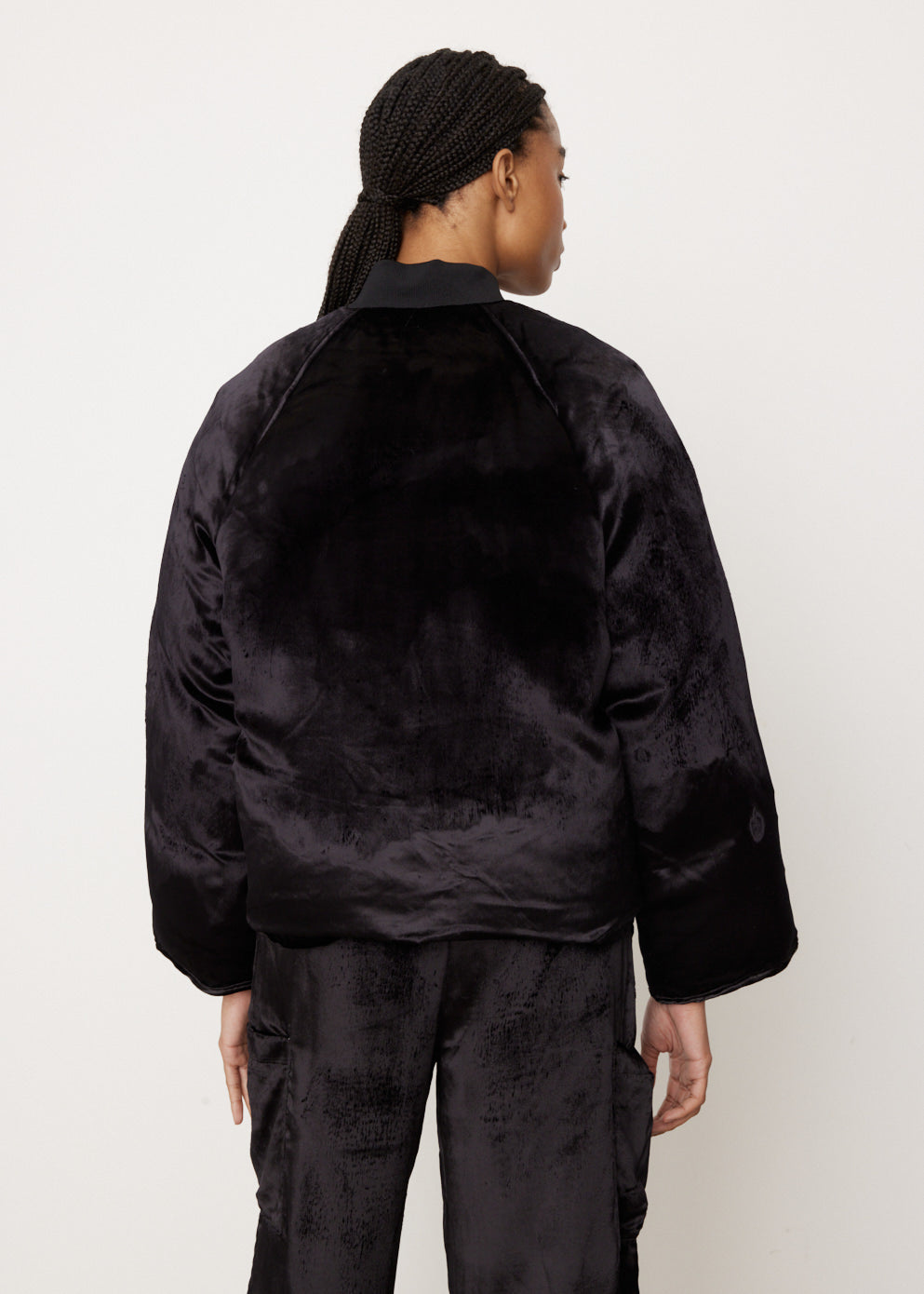 Velvet Bomber Jacket