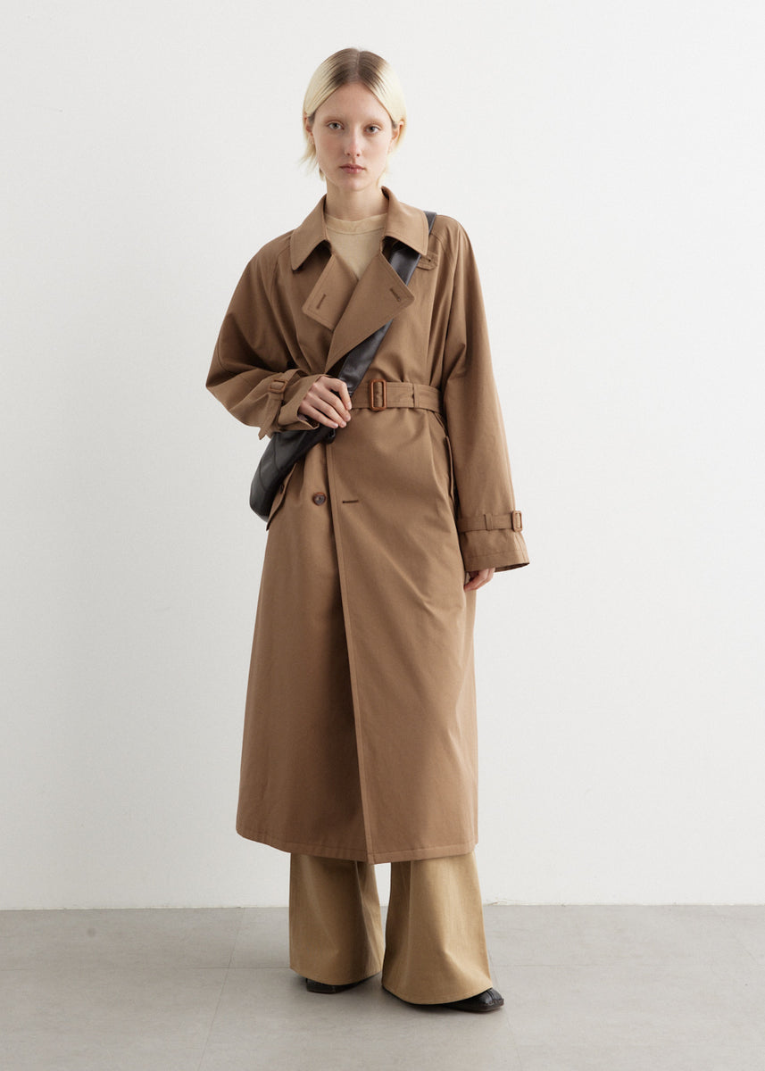 Washed Finx Cambray Trench Coat