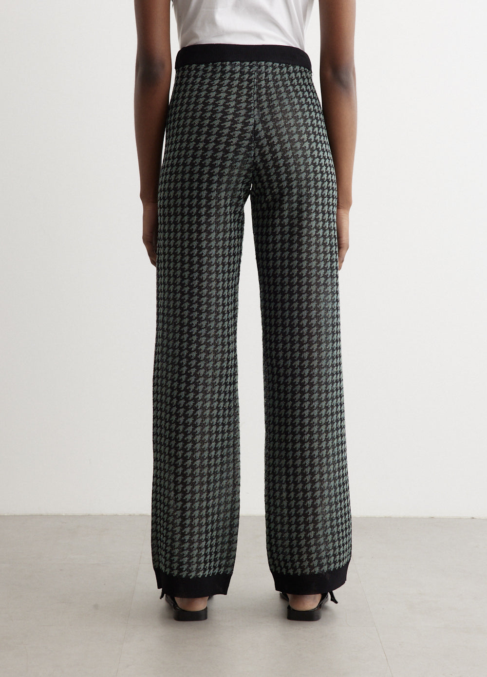 割引発見 IRENE Jacquard Trousers 22AW Abstract Sheer Jacquard IH ...