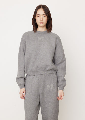 Glitter Essential Terry Sweatshirt