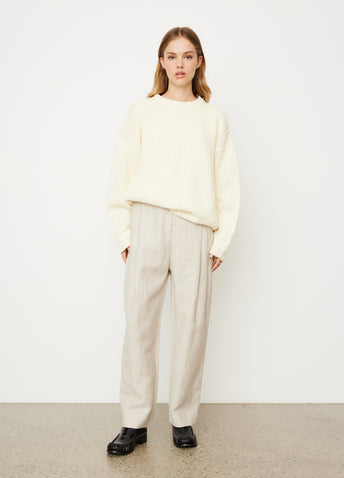 Deep Pleat Trousers