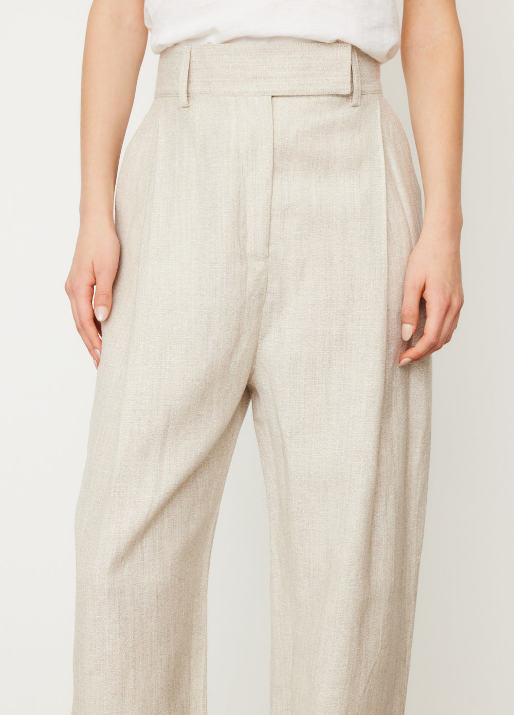 Deep Pleat Trousers