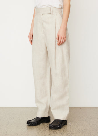 Deep Pleat Trousers