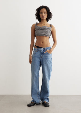 Asymmetrical Bikini Layer Jean