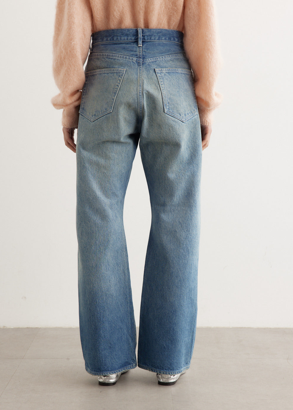 Selvedge Faded Heavy Denim Jeans