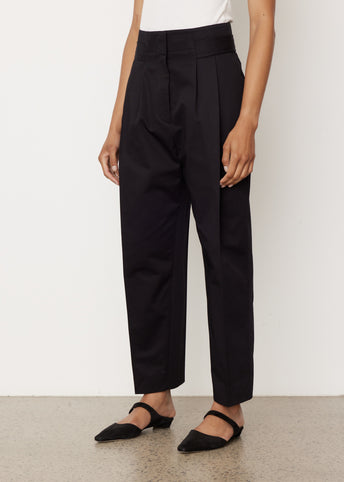 Double-Pleated Trousers