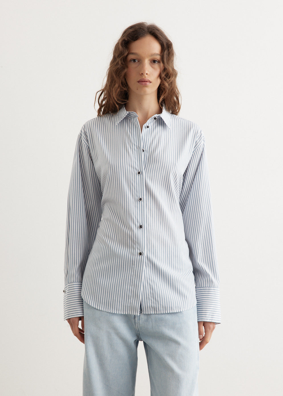 Eve Stripe Poplin Shirt