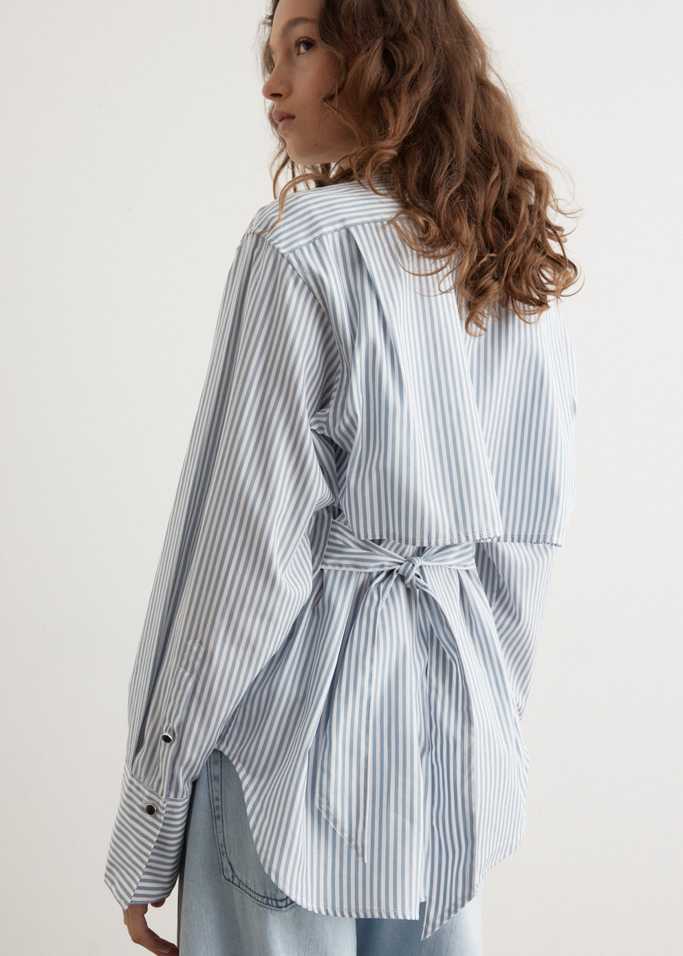 Eve Stripe Poplin Shirt