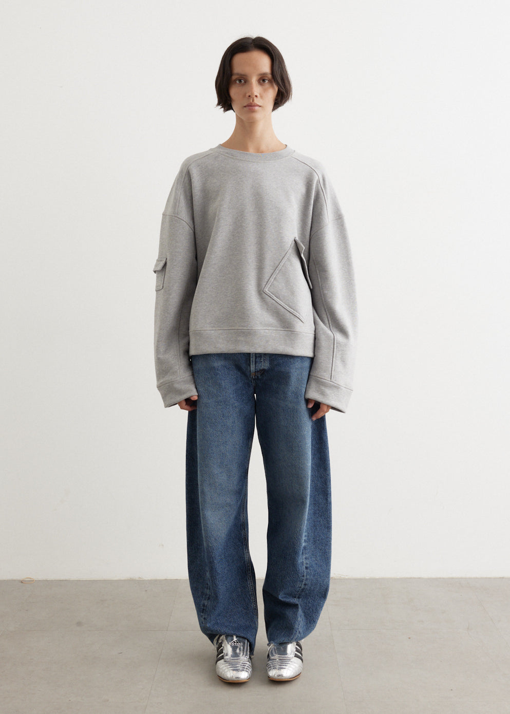 Heavy Terry Drop Shoulder Sweatshirt