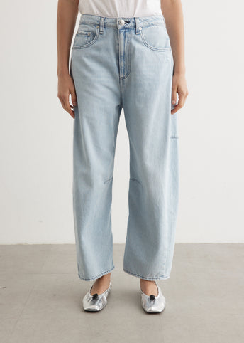 Charlie High-Rise Barrel Jeans