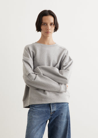 Heavy Terry Drop Shoulder Sweatshirt