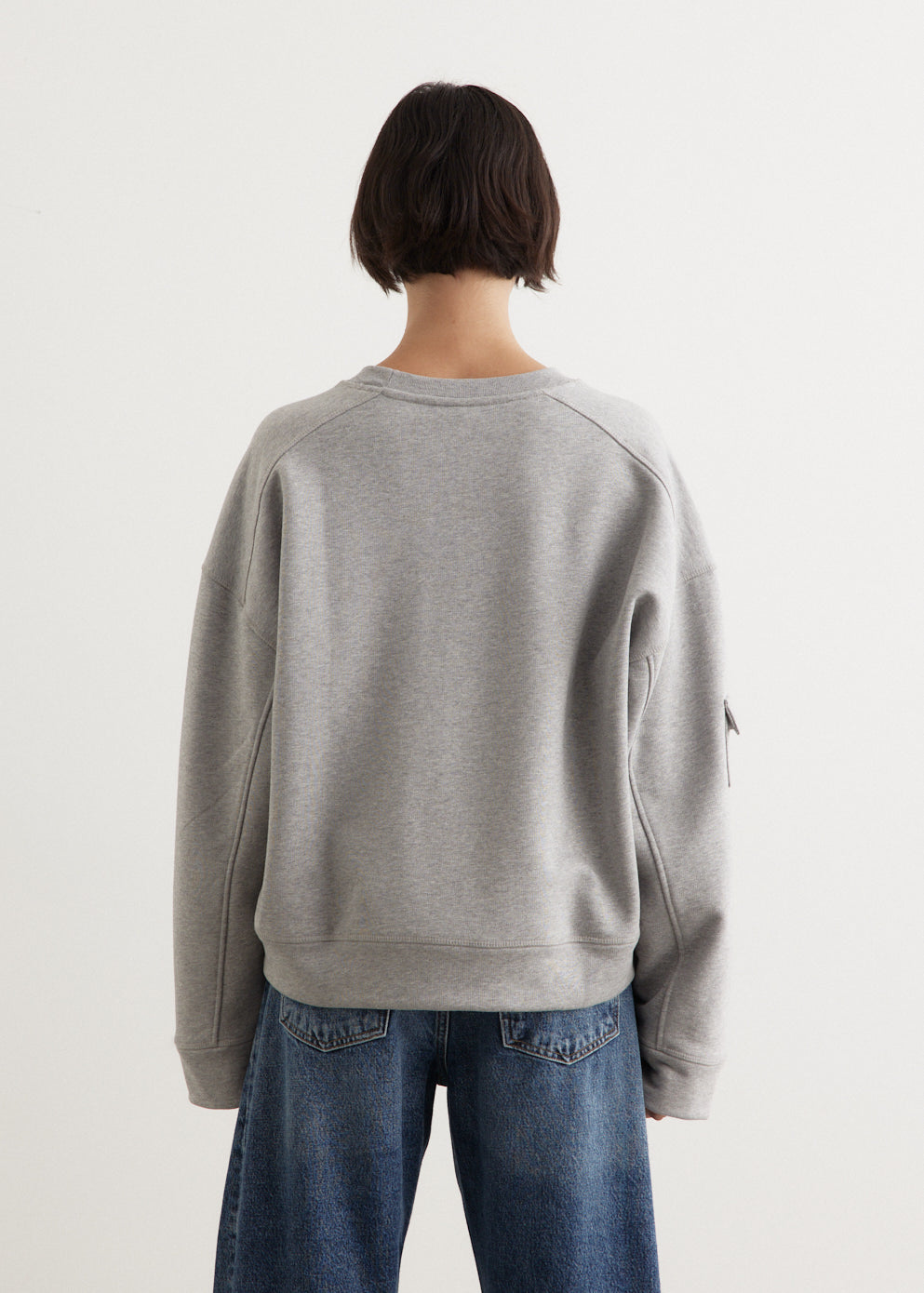 Heavy Terry Drop Shoulder Sweatshirt