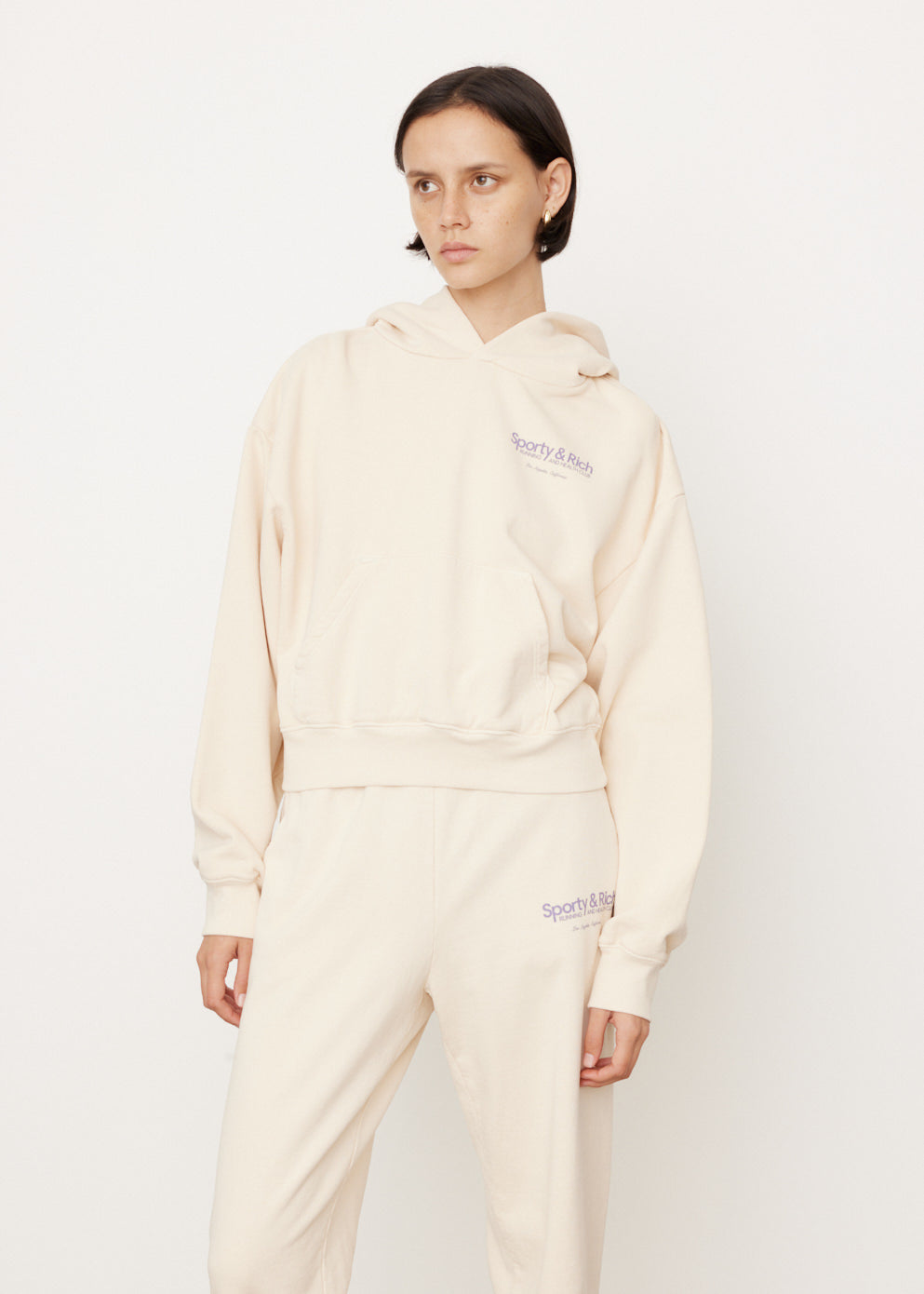 Club Cropped Hoodie