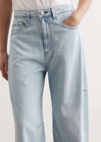 Charlie High-Rise Barrel Jeans