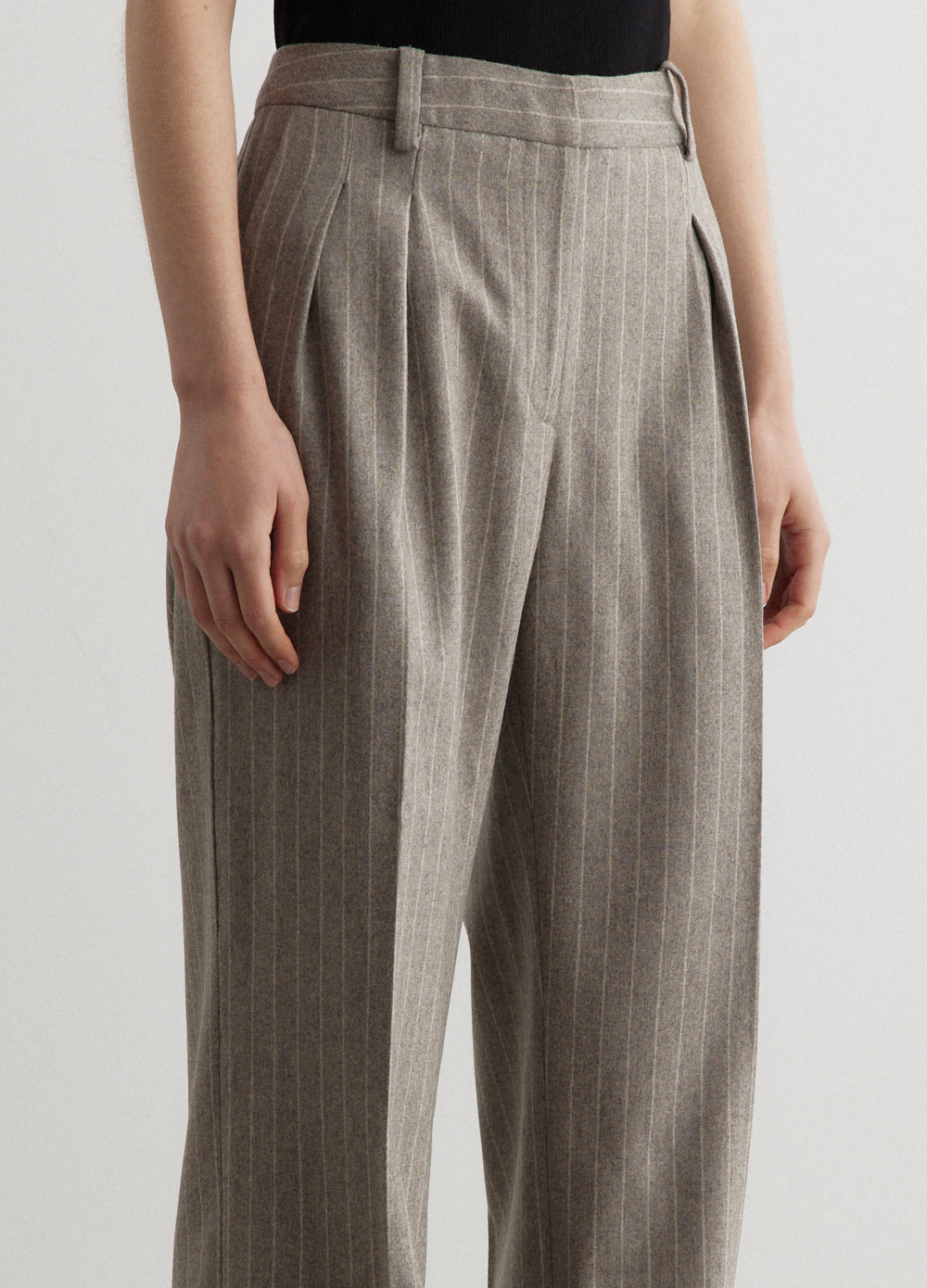 Women's Striped wide-leg pants, ROHE