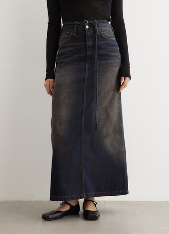 Talia Denim Maxi Skirt