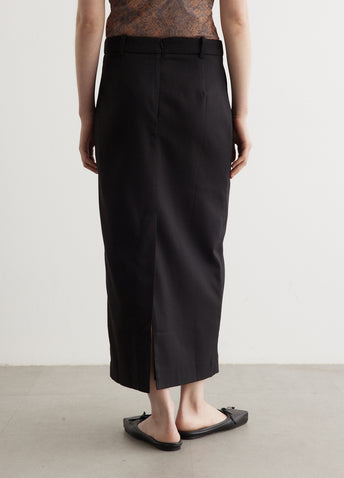 Pillar Long Tailored Skirt