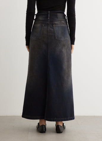 Talia Denim Maxi Skirt