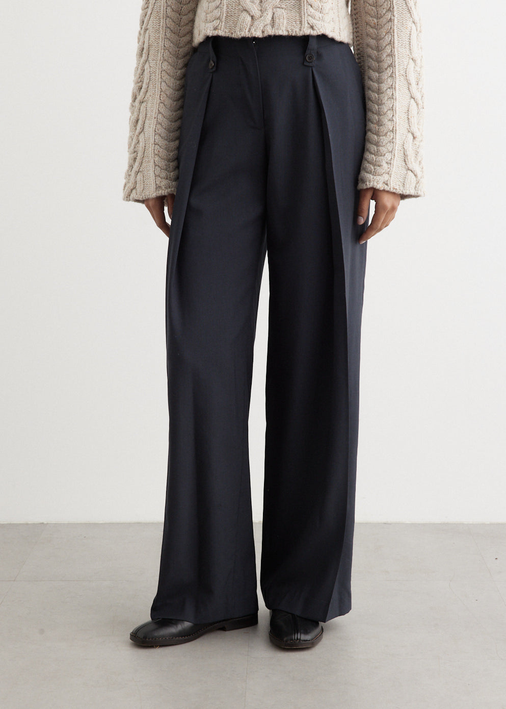 Belt Loop Point Trousers