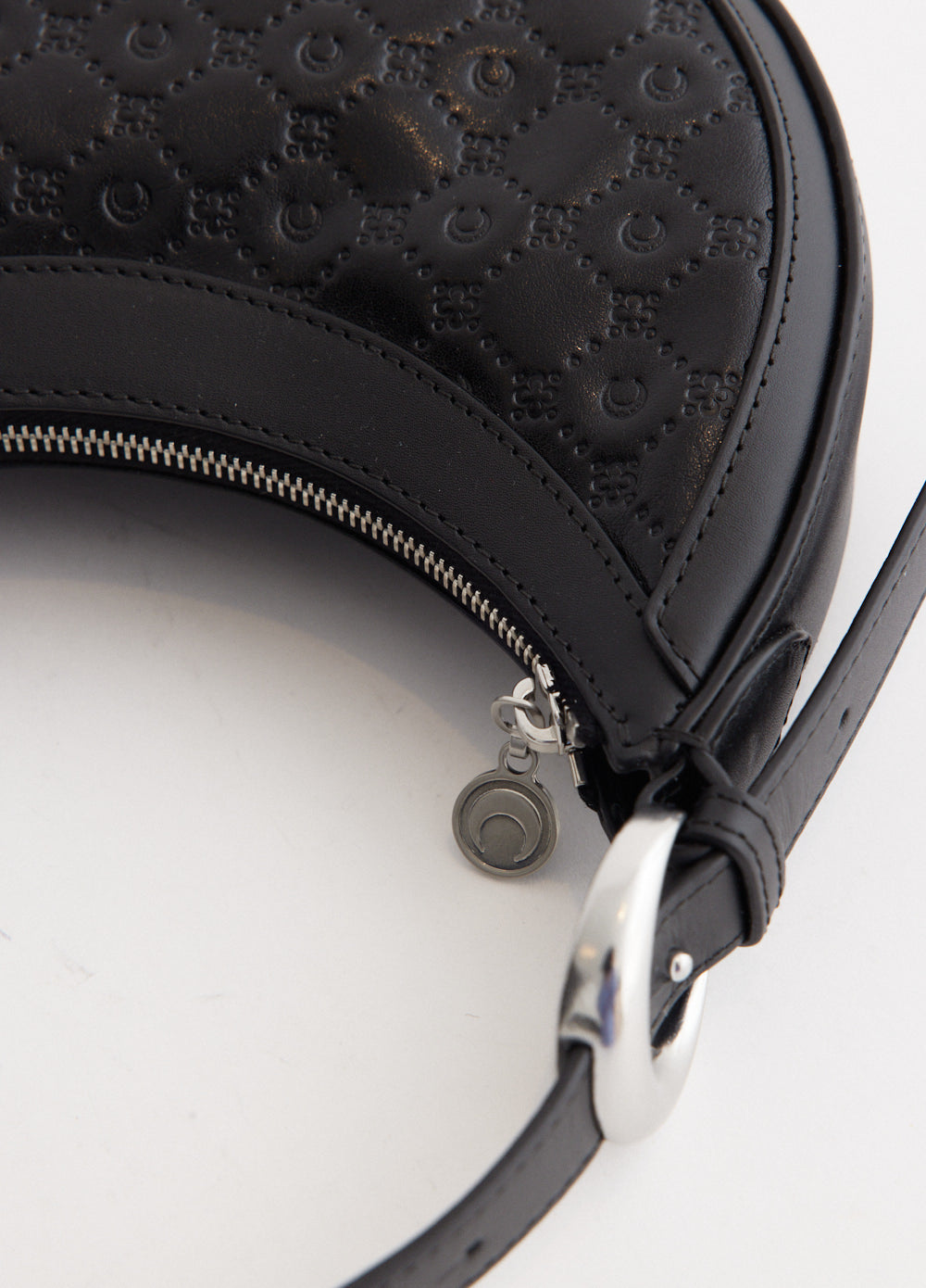 Embossed Leather Eclips Mini Bag