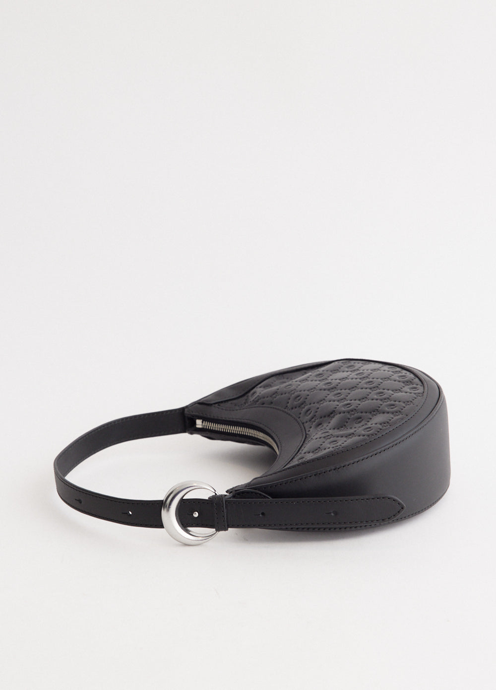 Embossed Leather Eclips Mini Bag