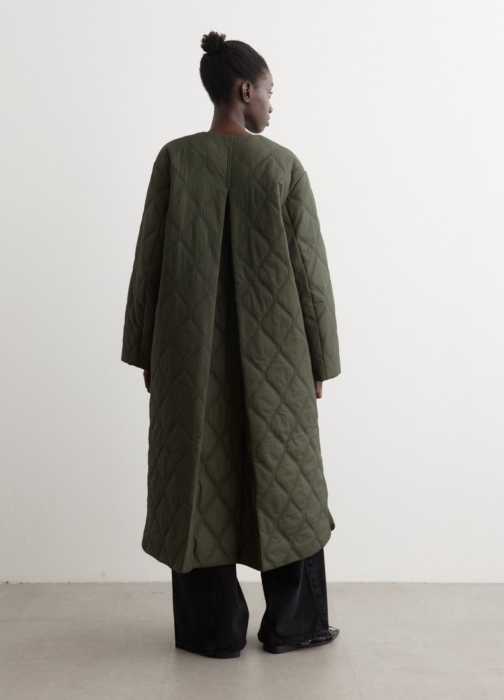 Quilt Long Coat