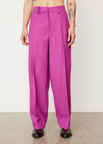 Summer Suiting Pleated Pants