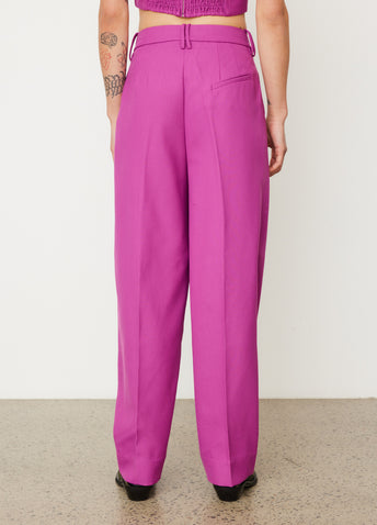 Summer Suiting Pleated Pants