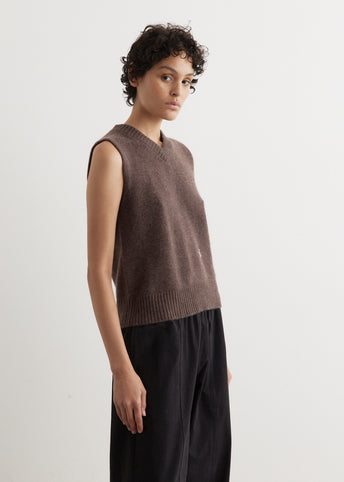 SRC V-Neck Cashmere Vest