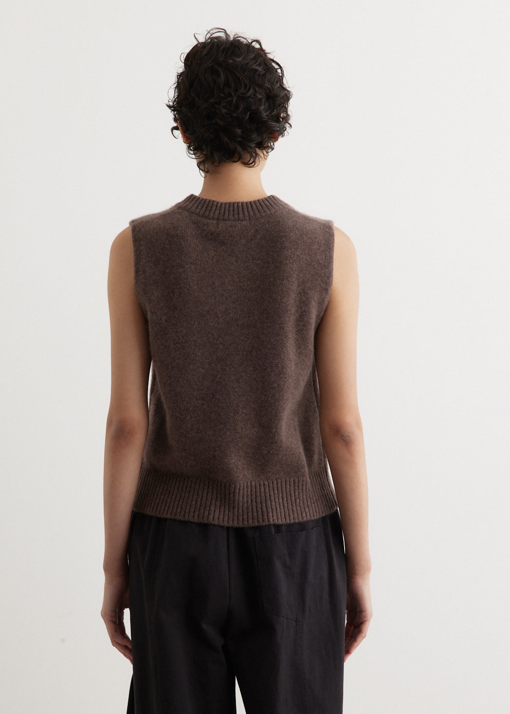 SRC V-Neck Cashmere Vest