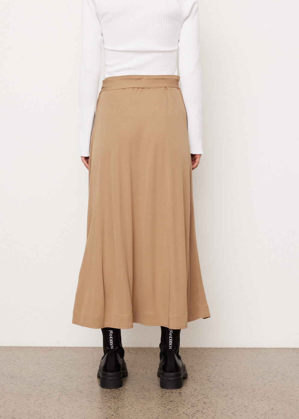 Tie-Waist Wrap Skirt