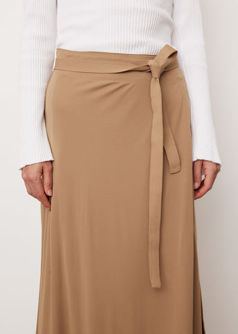 Tie-Waist Wrap Skirt