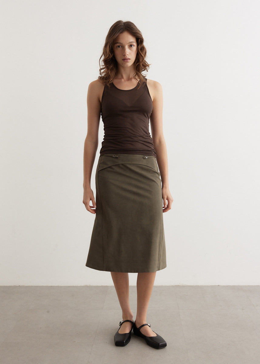 Suede Mermaid Skirt