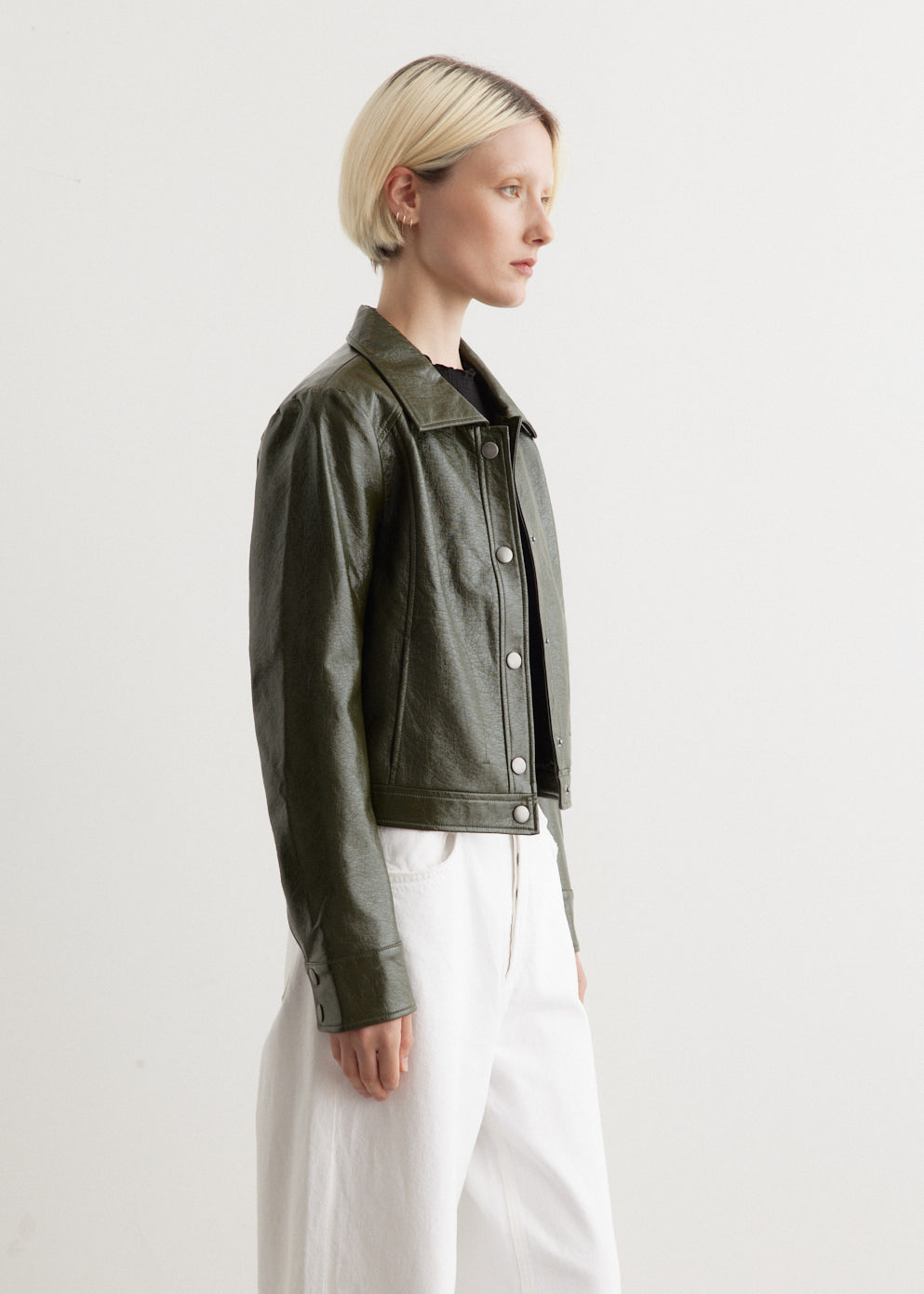 Tagore Vegan Leather Jacket