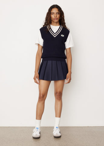 x Lacoste Tennis Pleated Skirt