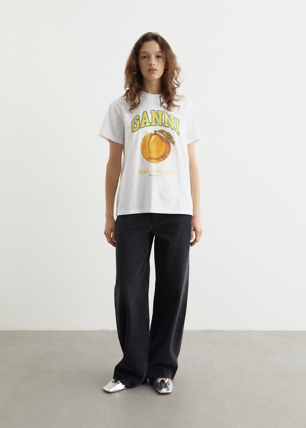 Basic Jersey Peach T-Shirt