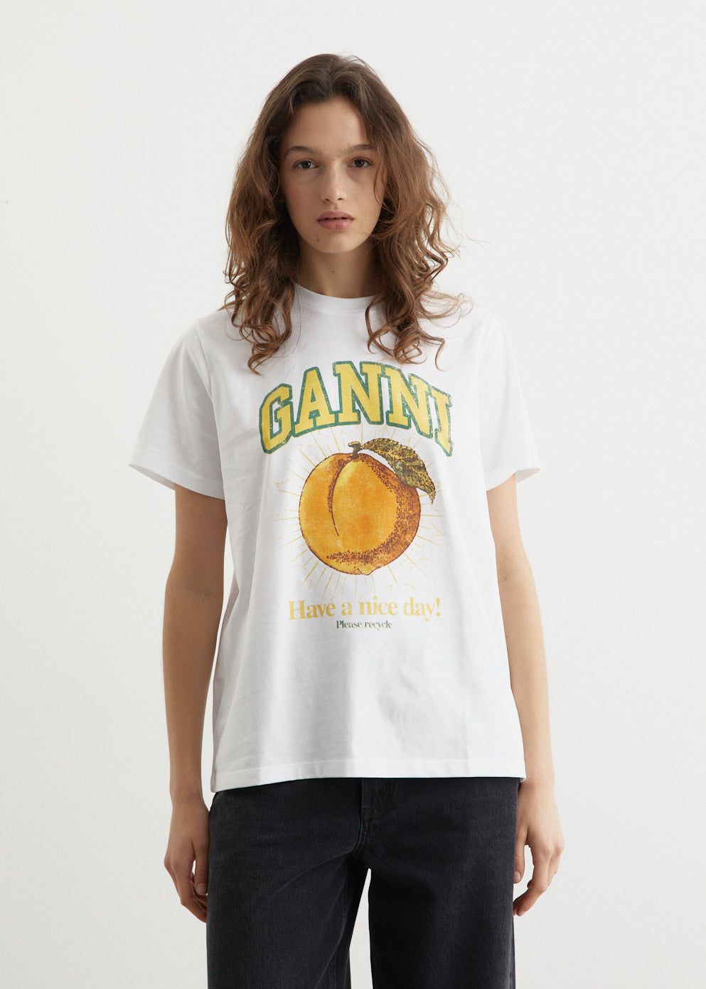 Basic Jersey Peach T-Shirt