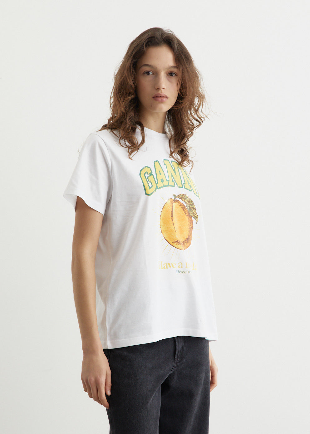 Basic Jersey Peach T-Shirt