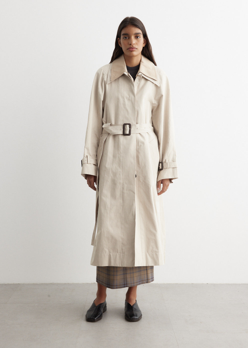 New Armhole Stitch Trench Coat