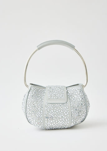 Crystal Embellished Ring Pouch