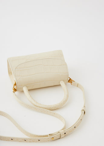 Mini Croc Embossed Bag